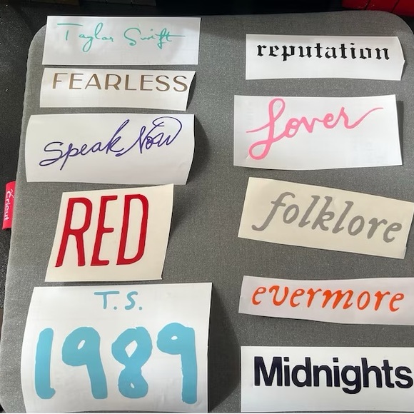 Taylor Swift Adhesive Decals - Picture 1 of 1